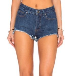 Free People Denim Shorts